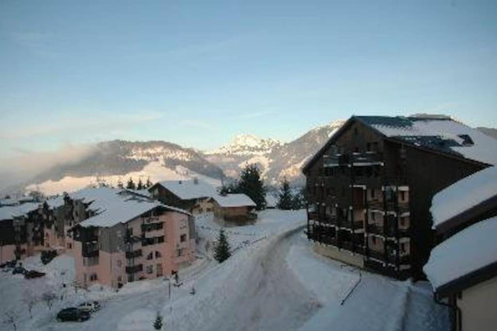 Appartement Montagne La Vallee Verte Coeur Station Hirmentaz 벨르보 외부 사진